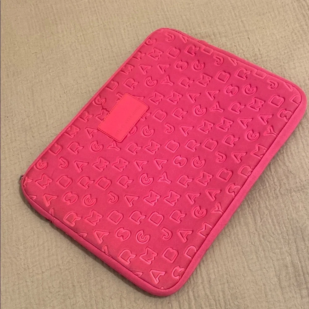 Marc by Marc Jacobs Pink Laptop Bag Sleeve.